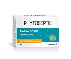 Nutreov Phytoseptil Pastilles Gorge 15 Pastilles À Sucer