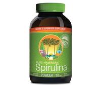 Nutrex Hawaii, Pure Hawaiian Spirulina, 454 g Poudre Végétalienne, Sans Gluten, Sans Soja, Végétarien