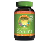 Nutrex Hawaii, Pure Hawaiian Spirulina, 500 mg, 200 Comprimés Végétaliens, Testés en Laboratoire, Sans Gluten, Sans Soja, Végétariens