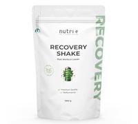 Nutri + Boisson de récupération sport - Post Workout Recovery Shake - Complément post-entraînement Végan - 1 kg de poudre boisson post effort - Pamplemousse - Protéines - BCAA - Créatine