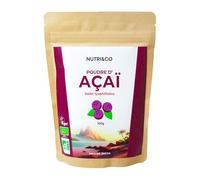 NUTRI&CO Açaï BIO en Poudre | Antioxydants, Vitamine C & Oméga 9 | 100g