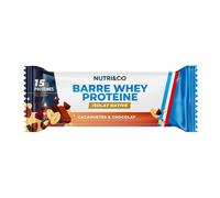 NUTRI&CO Barre protéine Whey Goût Cacahuètes & Chocolat 1 pc(s)