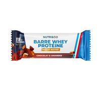 NUTRI&CO Barre protéine Whey Goût Chocolat & Amandes 1 pc(s)