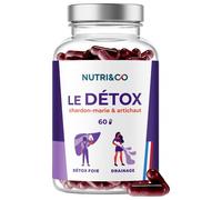 Nutri&Co Chardon‑Marie Bio - Détox Foie & Intestins - 60 gélules