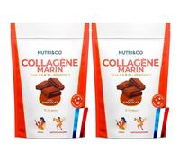 NUTRI&CO Collagène Marin Arôme Chocolat Poudre Pour La Préparation D'Une Solution 2x240 g