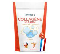 Nutri&Co Collagène Marin Type 1, 2 & 3 Peau & Articulations Goût Neutre 180g