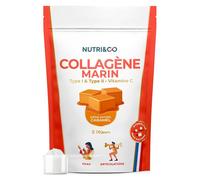 Nutri&Co Collagène Marin Type 1, 2 & 3 Peau & Articulations Goût Caramel 180g