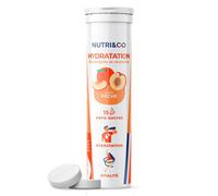 NUTRI&CO Électrolytes - Hydratation Goût Pêche Comprimé(S) 15 pc(s)