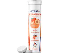 Nutri&Co Electrolytes Pêche 15 Comprimés