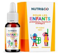 Nutri&Co Formule Enfant Probiotique et Multivitamines Format Pipette 15ml