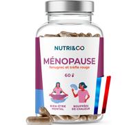 Nutri&Co Formule Ménopause Equilibre Hormonal Féminin - 60 gélules Vegan