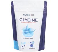 Nutri&Co Glycine cristallisée 100% pure en poudre végan 300 g