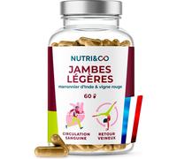 Nutri&Co Jambes Légères - 60 gélules