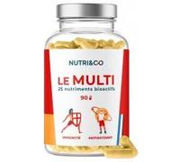 Nutri&Co Multivitamines Le Multi - 25 nutriments pour l'immunité - 90 gélules