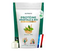 NUTRI&CO Protéines Vegétales BIO - Pois, Riz, Chia & Courge - 500g Neutre