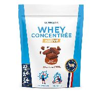 Nutri&Co Protéines Whey Concentrate Native en poudre - 30 Portions Goût Chocolat - 900gr