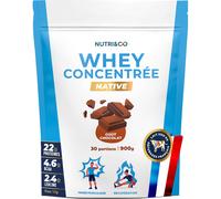 NUTRI&CO Whey Concentrée Native Poudre 900 g