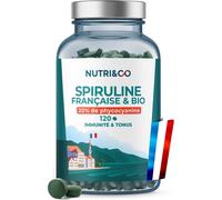 Nutri&Co Spiruline BIO 100 % française - 120 comprimés