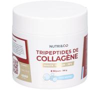 Nutri & Co Tripeptides de collagène - Goût Neutre Poudre 100 g