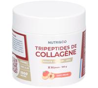 Nutri & Co Tripeptides de collagène - Goût Pêche Poudre 100 g