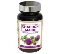 NUTRI EXPERT - Chardon Marie - Detox du Foie- Soutient le bon fonctionnement hépatique et du foie - Favorise le drainage - 100% extraits Chardon Marie naturel - Convient aux végans - 60 Gélules