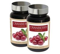 NUTRI EXPERT - Cranberry Complex - Favorise l'Élimination Rénale - Confort urinaire - Canneberge + Ortie + Prêle - Vegan - 60 gélules - Lot de 2
