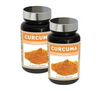 NUTRI EXPERT - Curcuma Synergy+ Maintien de la santé des articulations, os et cartilages - Enrichi en minéraux antioxydants - Favorise la formation de collagène - Lot de 2