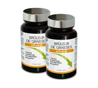 NUTRI EXPERT - Effiness brûleur de graisses - Déstocke & dégrade les graisses - Aide à la minceur et à la perte de poids - Formule renforcée avec Guarana, Maté, Thé Vert, Chrome et Choline - Lot de 2