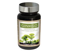 NUTRI EXPERT - Ginkgo Biloba - Préservation mémoire et fonctions cognitives - Soutient la circulation périphérique - Complément Alimentaire Végan - Cure 30 jours - Marque Française - 60 gélules