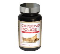 NUTRI EXPERT - Ginseng Rouge - Aide a lutter contre la fatigue et le stress - Soutien des défenses naturelles et vitalité - Stimule le système immunitaire - 100% Extraits Racine de Ginseng - 60