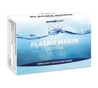 NUTRI EXPERT - Plasma Marin Hypertonic - Riche en minéraux et oligo-éléments - Action détoxifiante et dynamisante - Préparé selon le procédé de René Quinton - 30 ampoules buvables autocassables