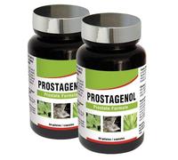 NUTRI EXPERT - Prostagenol - Maintien de la santé du système urinaire et du fonctionnement de la prostate - baies de Sabal, Epilobe, Ortie, Zinc & vitamine E - Lot de 2 produits
