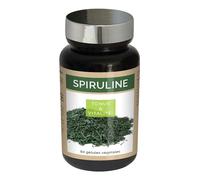 NUTRI EXPERT - Spiruline - Superaliment riche en spiruline et vitamine B6 - Complexe anti-fatigue, tonus et vitalité - Contribue à la résistance de l'organisme - Vegan - 60 Gélules végétales