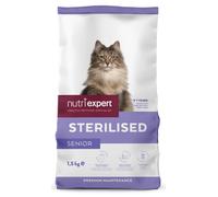 Nutri Expert Sterlilised Senior Croquettes Pour Chat 1,5kg