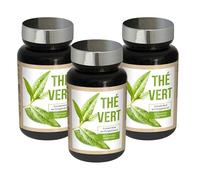 NUTRI EXPERT - Thé Vert -- Aide au contrôle du poids - Brûle les graisses - Riche en caféine et antioxydants - Favorise le drainage - 100% extraits d’origine naturelle - Végan - Lot de 3 produits