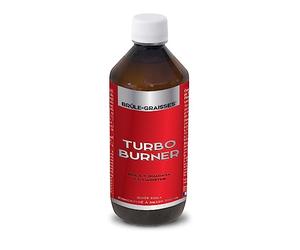 NUTRI EXPERT - Turbo Burner Concentré à boire - Brûle-Graisses Hommes - Favorise la combustion des graisses - Vitamines, L-Carnitine, Kola, Guarana - 100% Extraits de Plantes - Goût Cola Flacon 500ml