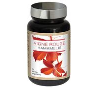 NUTRI EXPERT Vigne Rouge Hamamélis, Contribue à une Circulation Sanguine Normale, Réduit la Sensation de Jambes Lourdes, Favorise le Confort Circulatoire, Complément Vegan, 60 Gélules Végétales