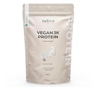 Nutri + Protéines musculation - Vegan Protein neutre sans édulcorant - 85% de protéines végétaliennes 1kg - Protéines naturelles en poudre sans goût - pour la cuisine et pâtisserie
