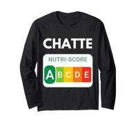 Nutri-Score A - Cadeau Drôle Entre Amis. pour Adultes Manche Longue