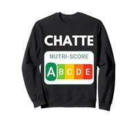 Nutri-Score A - Cadeau Drôle Entre Amis. pour Adultes Sweatshirt