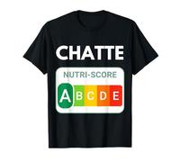 Nutri-Score A - Cadeau Drôle Entre Amis. pour Adultes T-Shirt