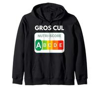 Nutri-Score Humour. Cadeau Drôle Entre Amis. pour Adultes Sweat à Capuche