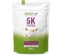 NUTRI+ SHAPE & SHAKE 6K PROTEIN - Poudre de protéines végétaliennes - COOKIE DOUGH - PROTEINES - 1000g