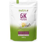 NUTRI+ SHAPE & SHAKE 6K PROTEIN - Poudre de protéines végétaliennes - GLACE À LA VANILLE - PROTEINES - 1000g