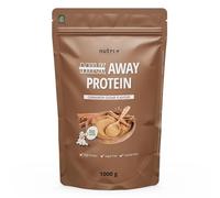 Nutri + Vegan Protein - Protéines en Poudre Cannelle Sucre - Protéines sans Soja 1kg - Mélange de Protéines 5k Pois, Sarrasin, Graines de Chanvre, Riz et Graines de Citrouille