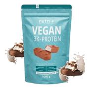 Nutri + VEGAN PROTEINS Noisette 1000g 83,5% mélange de protéines 3k protéine en poudre sans lactose poudre de protéines végétaliennes à faible teneur en glucides