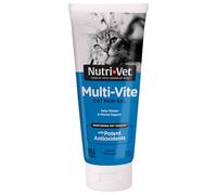 Nutri-Vet Multi-Vite Gel multivitaminé pour Chat, Soutien Quotidien en vitamines et minéraux, Bien-être général du Chat, saveur savoureuse de Saumon, 85 g