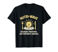 Nutri-Wave Photon Science Humour Retro Futurist Graphic T-Shirt