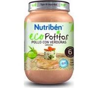 Nutribén™ Eco Eco Eco Eco Potitos™ Poulet avec légumes sélectionnés 200g