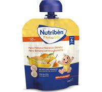 Nutriben Fruit&Go Poire, Banane, Orange Biscuits à l'orange 90 G